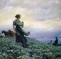 The Cabbage Field, 1914. Private collection