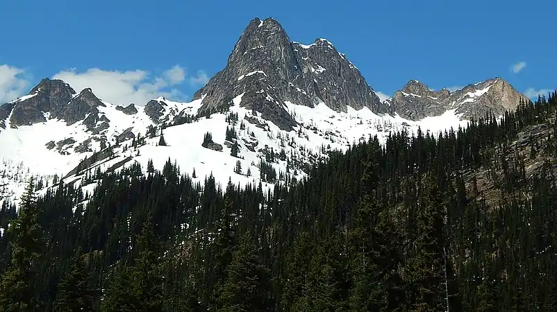 Cutthroat Peak from the east