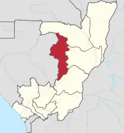 Cuvette-Ouest, department of the Republic of the Congo