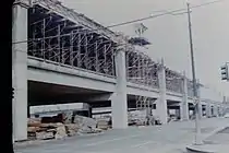 Under construction February 8, 1957