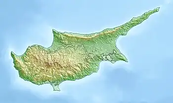 Agioi Trimithias is located in Cyprus