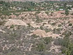 Agua Dulce as seen from Vasquez Rocks