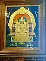 Tanjore painting of Manakula Vinayagar