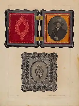 Daguerreotype Case Index of American Design