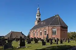 The church of Akkerwoude (now in Damwoude)