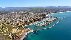 Aerial view of Dana Point