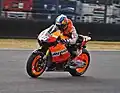 Dani Pedrosa riding his Repsol Honda RC213V at the 2012 Italian Grand Prix.