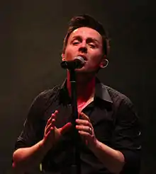 Singer Darren Hayes, of the duo Savage Garden