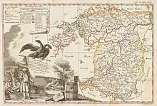 Image 24Map of Riga and Reval Lieutenancies, 1783 (from History of Latvia)