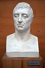 Bust of the Marquis de Lafayette by David d'Angers (1828)