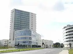 A view of the regenerated Ballymun town centre as of 2007