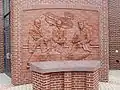 Entry frieze to Dayton Aviation Heritage National Historical Park visitor center.