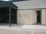 The Deaf Smith County Library formerly housed the National Cowgirl Hall of Fame on the ground floor. The museum is now located in a new building in the Historic District of Fort Worth.