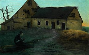 Decay (1897), pastel on cardboard, 57 x 83 cm., Kröller-Müller Museum, Otterlo