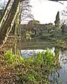 The disused North Walsham & Dilham Canal at Dee Bridge south of the village