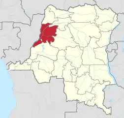 Location of Équateur