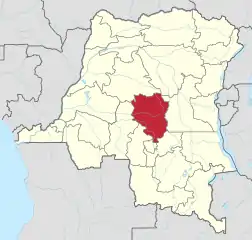 Location of Sankuru