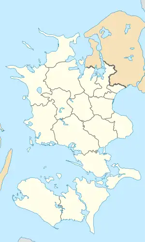 Sakskøbing is located in Denmark Region Zealand