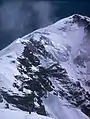 Deo Damla peak from above camp2 SW ridge