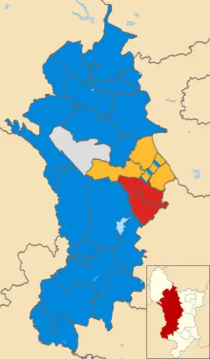 2003 results map