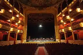 Inside the National Theater