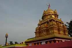 Desur Jain temple and Manastambha at Desur, Tiruvanamalai, Tamil Nadu, India