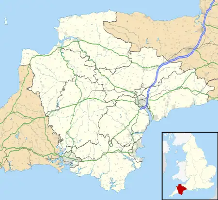 Woodland Fort is located in Devon