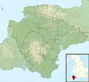 New Quay (Devon) is located in Devon