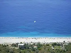 A view of the Dhërmi coastline