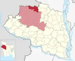 Location of Dhamoirhat