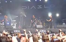 Diablo at Tuska Open Air in 2006