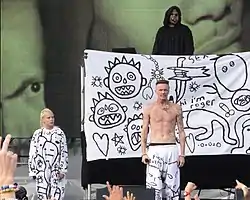 Die Antwoord performing in 2010