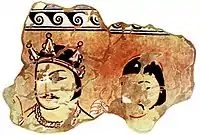 Dilberjin fresco fragment.