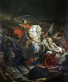 Dmitriy Donskoy in the Battle of Kulikovo, by Adolphe Yvon