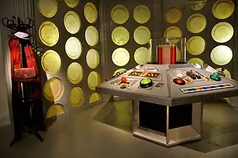 The console room set used from 1977 to 1983