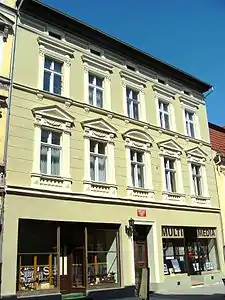 Facade onto Długa street