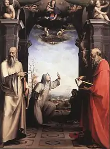 Stigmatization of St Catherine of Siena (1515)