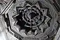 Domical bay ceiling art in Sadashiva temple at Nuggehalli