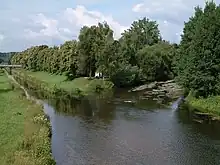 The place where Breg and Brigach unite to form the Danube in Donaueschingen.