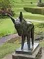 Donkey in bronze, Dartington Hall, 1935