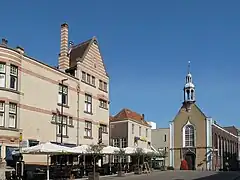 View to monumental buildings