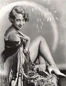 A photograph of Doris Eaton Travis (1904-2010), c. 1920, during the Ziegfeld Follies years.