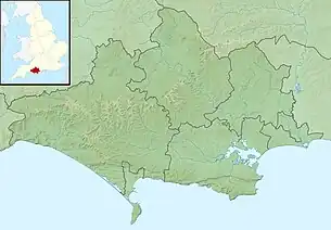 Map of Dorset