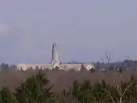 The Douaumont ossuary seen from a distance