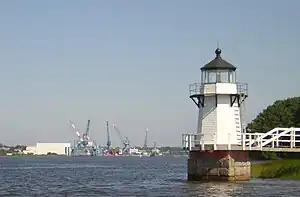 Doubling Point Light and Bath Iron Works