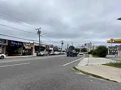 Jackson Avenue in Syosset's downtown, 2021.