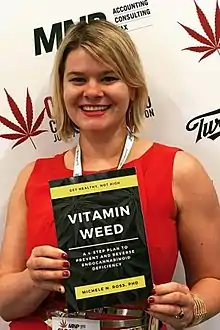 Author of Vitamin Weed Dr. Michele Ross featured speaker at O'Cannabiz Conference in Toronto, Canada