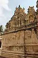 Dravidian style shrine and superstructure in Lakshmikanta temple at Kalale