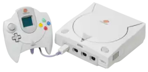 A Dreamcast console