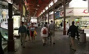 Dubai Gold Souk has narrow lanes that are lined with hundreds of jewellery stores.